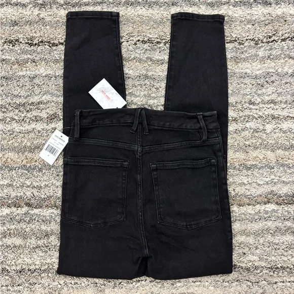Good American High Rise Good Waist Crossover Skinny Jeans Sz 2 NWTSkinny NEW-